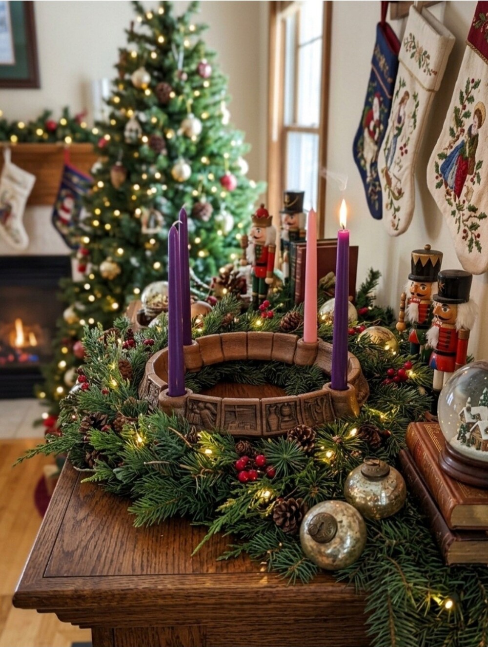 ABBEY PRESS ADVENT WREATH